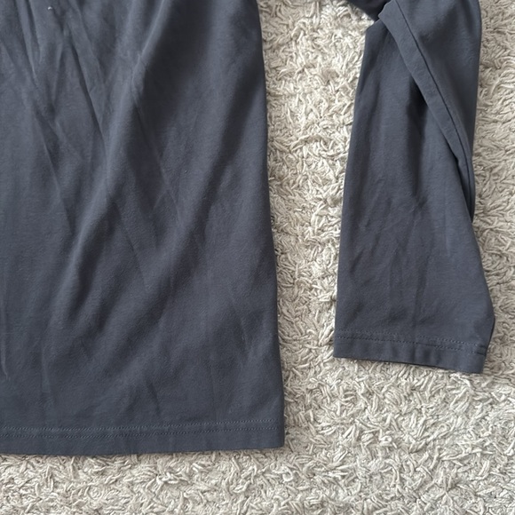 EUC Mens Spyder Slate Gray Solid 1/4 Zip Pullover Outdoors HikingLogo Sweater XL - Picture 5 of 8